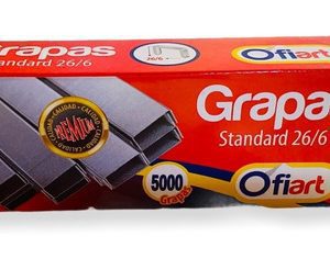 Caja de Grapas Lisas 26/6 Ofiart