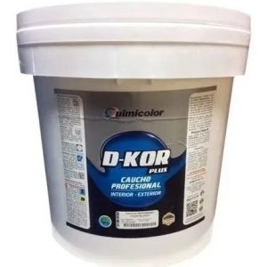 Pintura D-Kor Caucho Blanco QuimiColor (Cuñete)